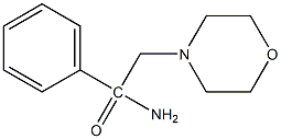 (R)-2-amino-1-morpholino-2-phenylethanone Struktur