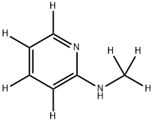 2-Methylaminopyridine-d7 Struktur