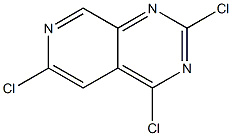 2,4,6-Trichloro-pyrido[3,4-d]pyrimidine Struktur