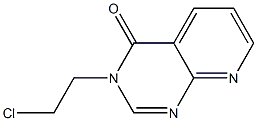 3-(2-chloroethyl)pyrido[2,3-d]pyrimidin-4(3H)-one Struktur