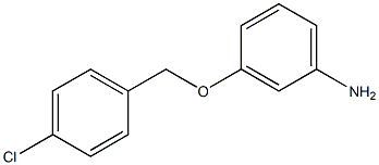 3-(4-chlorobenzyloxy)aniline Struktur