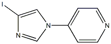 4-(4-iodo-1H-imidazol-1-yl)pyridine Struktur