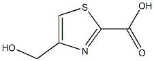 4-(hydroxymethyl)thiazole-2-carboxylic acid Struktur