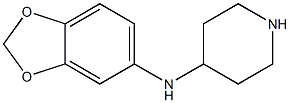 N-(benzo[d][1,3]dioxol-5-yl)piperidin-4-amine Struktur