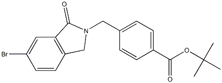 tert-butyl 4-((6-bromo-1-oxoisoindolin-2-yl)methyl)benzoate