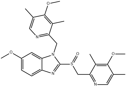 Omeprazole Impurity 25 Struktur