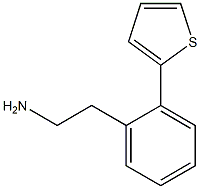 2-[2-(thiophen-2-yl)phenyl]ethan-1-amin Struktur