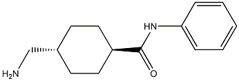 Trans-4-(aminomethyl)-N-phenylcyclohexanecarboxamide Struktur