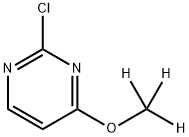 2-Chloro-4-(Methoxy-d3)-pyrimidine Struktur