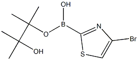 4-bromothiazol-2-ylboronic acid pinacol ester Struktur