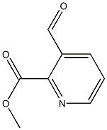 3-Formyl-pyridine-2-carboxylic acid methyl ester Struktur