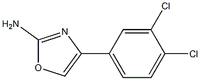 4-(3,4-dichlorophenyl)oxazol-2-amine Struktur