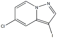 5-chloro-3-iodopyrazolo[1,5-a]pyridine Struktur