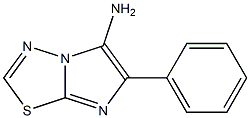 6-phenylimidazo[2,1-b][1,3,4]thiadiazol-5-amine Struktur