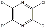 2-Chloropyrazine-d3 Struktur