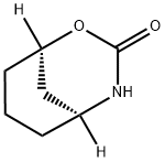 (1R,5S)-2-Oxa-4-aza-bicyclo[3.3.1]nonan-3-one Struktur