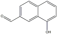 8-hydroxy-2-naphthaldehyde Struktur