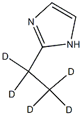 2-(Ethyl-d5)-imidazole Struktur