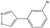 4-(3-Bromophenyl)isothiazole Struktur