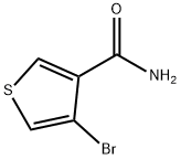 4-溴噻吩-3-甲酰胺 結(jié)構(gòu)式