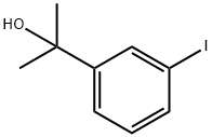 2-(3-iodophenyl)propan-2-ol Struktur