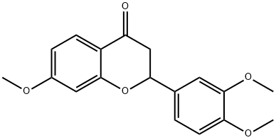 3',4',7-trimethoxyflavanone Struktur