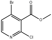 Methyl 4-bromo-2-chloronicotinate Struktur