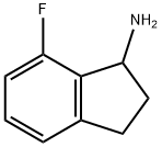 7-FLUOROINDANYLAMINE Struktur