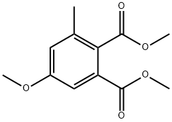 Dimethyl 5-methoxy-3-methylphthalate Struktur