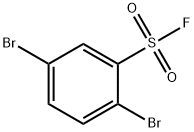 2,5-Dibromobenzenesulfonyl fluoride Struktur