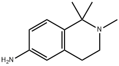 1,2,3,4-tetrahydro-1,1,2-trimethyl-6-isoquinolinamine Struktur