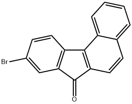 9-Bromo-benzo[c]fluoren-7-one Struktur