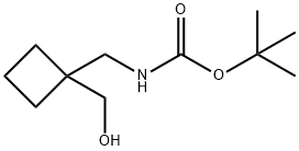 1-(Boc-aminomethyl)cyclobutanemethanol Struktur