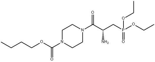 (R)-butyl 4-(2-amino-3-(diethoxyphosphoryl)propanoyl)piperazine-1-carboxylate(WXG03494) Struktur