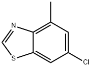 6-Chloro-4-methylbenzothiazole Struktur