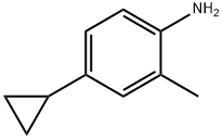 4-cyclopropyl-2-methylaniline Struktur