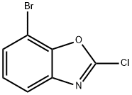 7-Bromo-2-chlorobenzo[d]oxazole Struktur