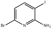 6-bromo-3-iodopyridin-2-amine Struktur