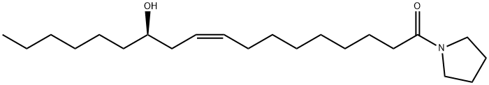 Pyrrolidine Ricinoleamide Struktur