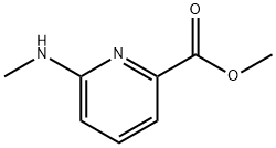 Methyl 6-(methylamino)picolinate Struktur