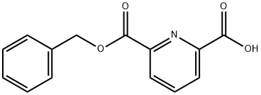 6-((benzyloxy)carbonyl)picolinic acid Struktur