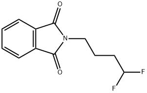 2-(4,4-Difluorobutyl)isoindoline-1,3-dione Struktur