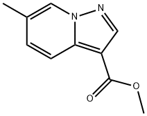 Methyl 6-methylpyrazolo[1,5-a]pyridine-3-carboxylate Struktur