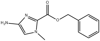 Benzyl 4-amino-1-methyl-1H-imidazole-2-carboxylate Struktur