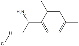 (1S)-1-(2,4-DIMETHYLPHENYL)ETHAN-1-AMINE HYDROCHLORIDE Struktur