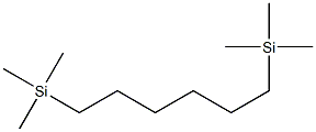 1,6-Bis(Trimethylsilyl)Hexane Struktur