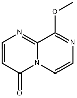 9-Methoxy-pyrazino[1,2-a]pyrimidin-4-one Struktur