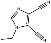 1H-Imidazole-4,5-dicarbonitrile, 1-ethyl- Struktur