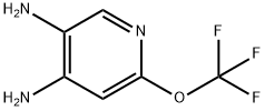 6-(TRIFLUOROMETHOXY)PYRIDINE-3,4-DIAMINE Struktur