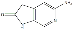 5-Amino-1,3-dihydro-pyrrolo[2,3-c]pyridin-2-one Struktur